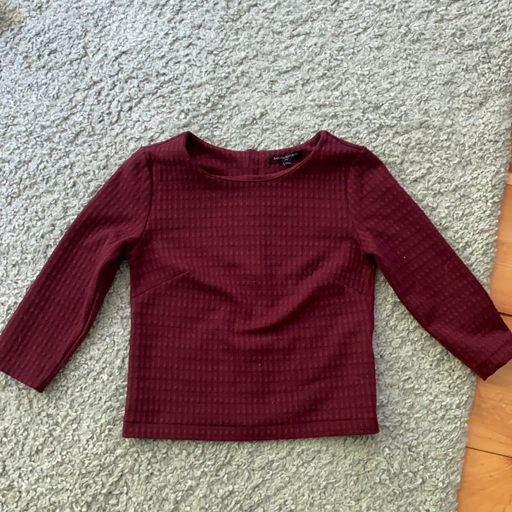 Red classy sweater